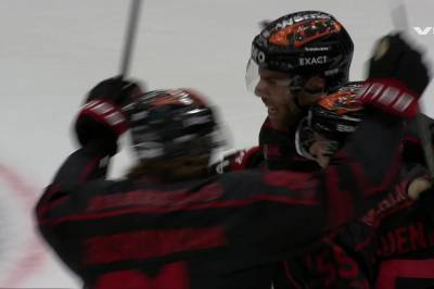 Josh Dickinson med mål mot Rögle BK