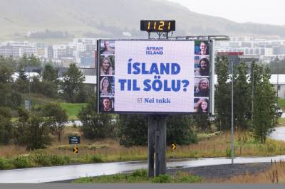 Islendingene sier nei til å gjenoppta forhandlingene om EU-medlemskap