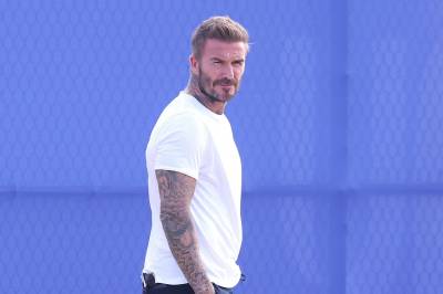 David Beckham dukket opp i natt