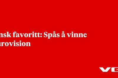 Finsk favoritt: Spås å vinne Eurovision
