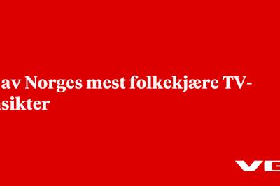 Et av Norges mest folkekjære TV-ansikter