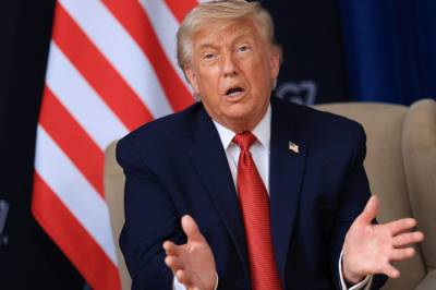 Trump taler på G7-møtet
