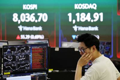Tek-rekyl i Asia: Samsung bykser over 7 prosent