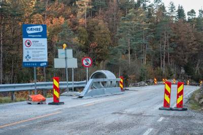 Forsinkelser i veiarbeidet