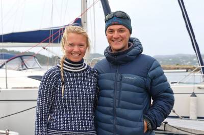 Elise (25) og Jakob (26) har kryssa Atlanterhavet: – Eit eventyr