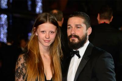 Mia Goth skiller seg fra Shia LaBeouf