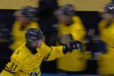 Jan Mysak med mål mot Färjestad