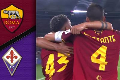 Se høydepunktene fra Roma - Fiorentina
