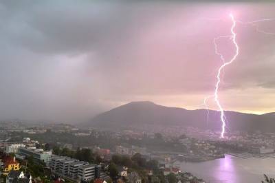 Siste påskeværprognose: Advarer om torden, hagl og vanskelige kjøreforhold