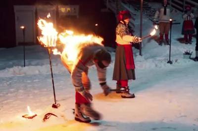 Her går det nesten galt for Flesvig