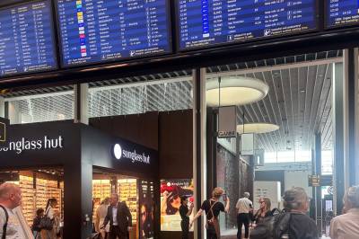 Vannlekkasje på København flyplass