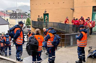 30 soldater satt inn i søket etter savnet mann i Bergen