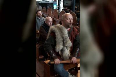 Viking-Vedum ror til svetten renner
