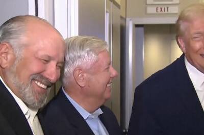 – Hyller og smisker med Trump