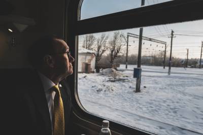 Eide i et iskaldt Ukraina: – Situasjonen er kritisk