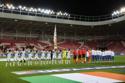 Irland med protest under nasjonalsangen – keeper trakk seg fra troppen