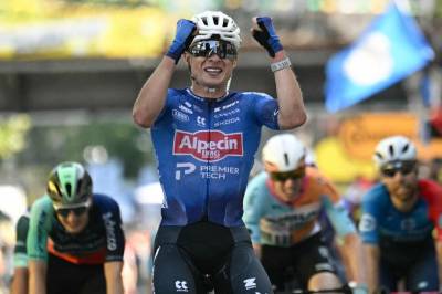 Jasper Philipsen vant kaosetappe i Tour de France