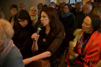 Alta-kampen i sentrum på Litteraturhuset