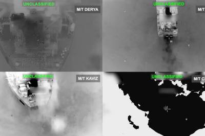 USA sier de har ødelagt fem iranske tankskip