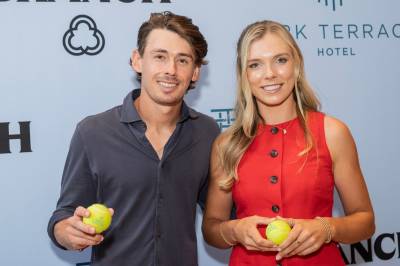 Alex de Miñaur og Katie Boulter giftet seg i all hemmelighet samme dag som herrefinalen i Wimbledon