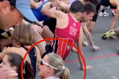 Skrekkscener ved startstreken: - Jeg ble livredd