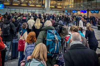 Bagasjetrøbbel på Gardermoen