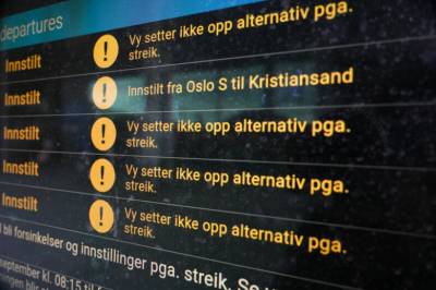 128 togavganger innstilt: – Frustrasjonen er stor