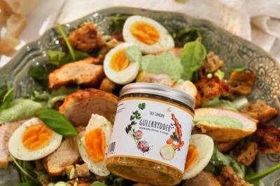 Kyllingsalat med knallgod dressing