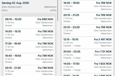 Flybilletter: Ikke gjør tabben