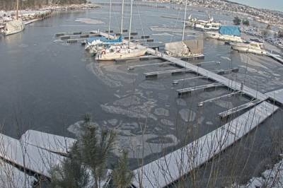 Oslofjorden fryser til