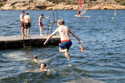 –  Lørdag var den varmeste dagen på en god stund