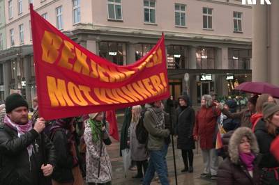 Kvinnedagsfeiring i Bergen