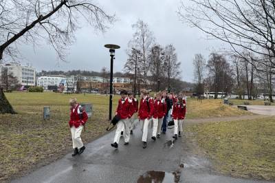 En hel dag med guttekorpset