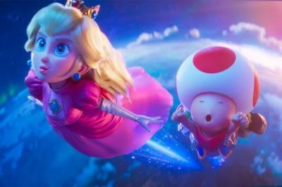 Nintendo gjenskaper Princess Peachs glassmaleri i virkeligheten for The Super Mario Galaxy Movie