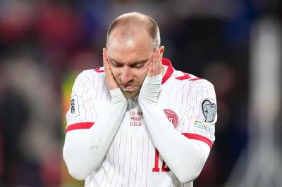 Eriksen ved bevissthet – falt om under landskamp mot Ukraina