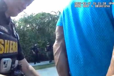 Her blir Tiger Woods pågrepet