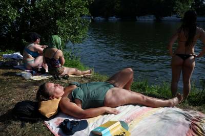 Varmerekord i London