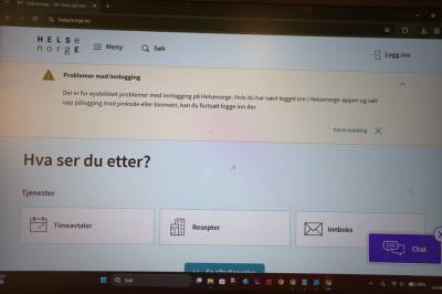 Flere offentlige tjenester utilgjengelige