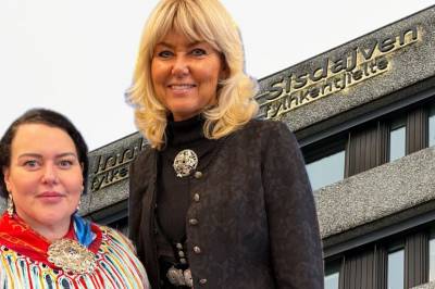 Innlandet fylke har «blitt samisk»: Avduket sørsamisk fasadeskilt