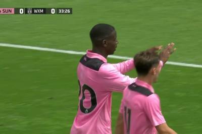 Nordi Mukiele med mål mot Wrexham