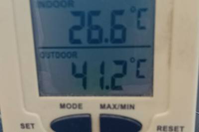 Målte sjokk-temperatur: - Helt uholdbart