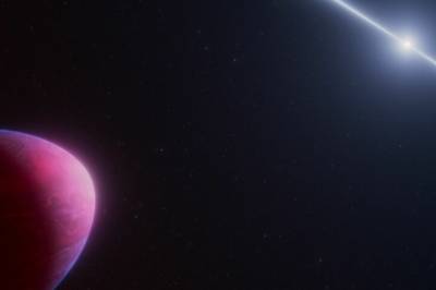 Denne sitron-formede planeten har en helt uvanlig atmosfære