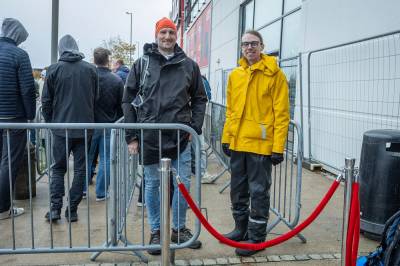 – Du vet aldri hvor lang sånn kø er, så da gikk jeg all in