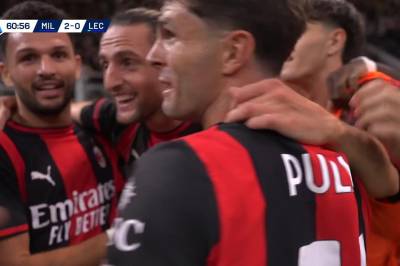 Adrien Rabiot med mål mot Lecce