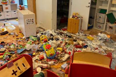Slik så barnehagen ut: – Alt var rasert