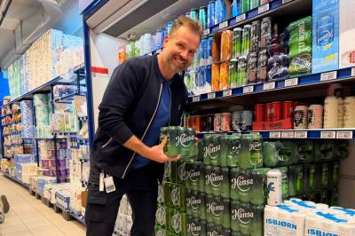 Oslo-butikkar hamstrar Hansa-øl til Brann-supporterar