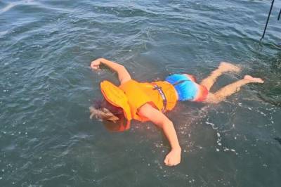 Redningsvest snudde ikke barnet