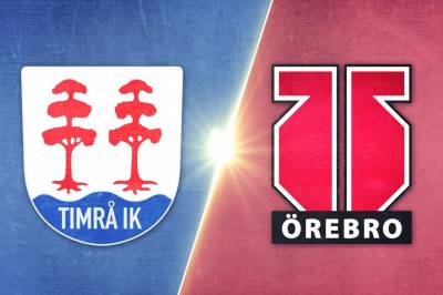 Se Timrå - Örebro på 20 minutter