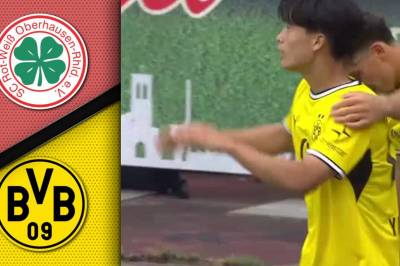 Se høydepunktene fra Oberhausen - Borussia Dortmund