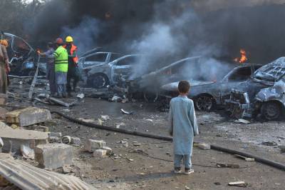 Bombeangrep mot tog sørvest i Pakistan – minst 24 skal være drept